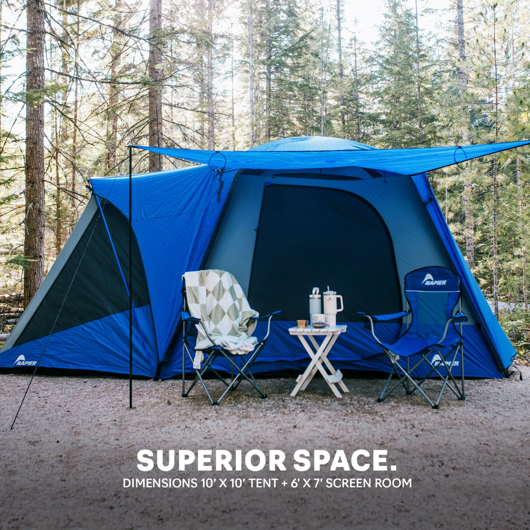 Napier Sportz SUV Tent with Screen Room – Fits Ford Explorer, Chevy Tahoe, Jeep Grand Cherokee, Toyota 4Runner & More