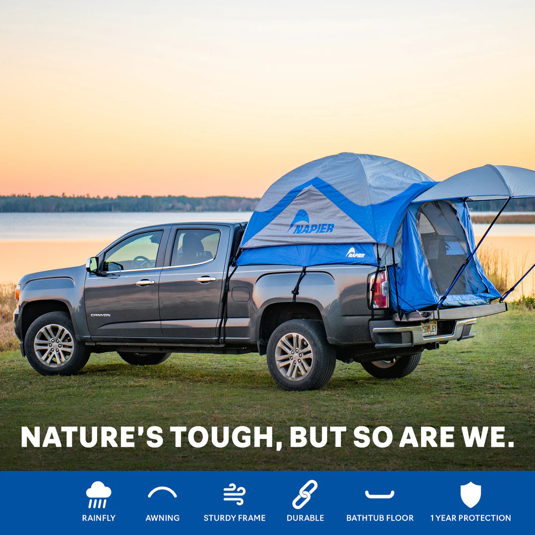 Napier Sportz Truck Tent for Chevy Silverado, Ford F-150, Ram, GMC Sierra, Tacoma, Tundra & More