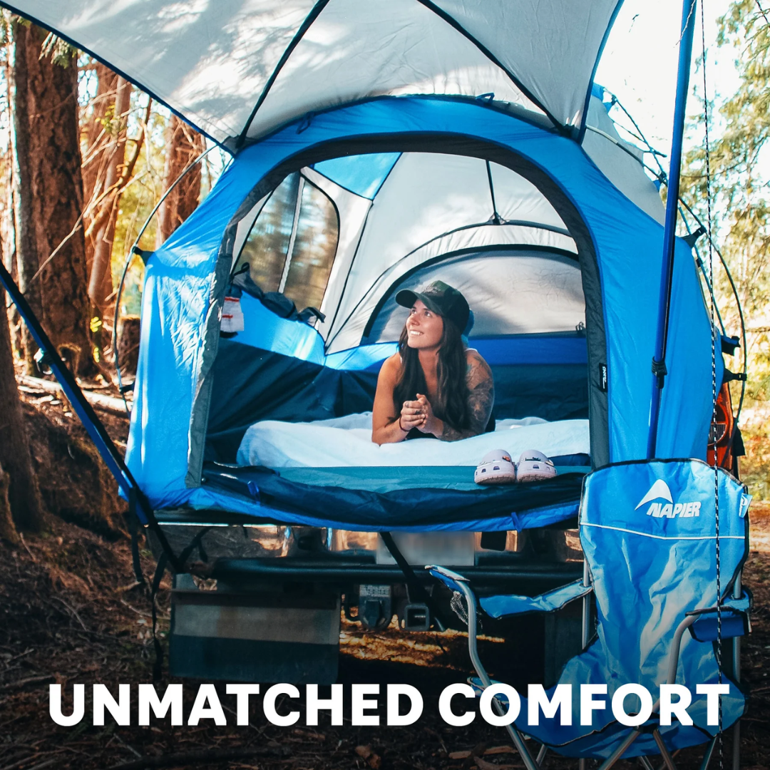 Napier Sportz Truck Tent for Chevy Silverado, Ford F-150, Ram, GMC Sierra, Tacoma, Tundra & More