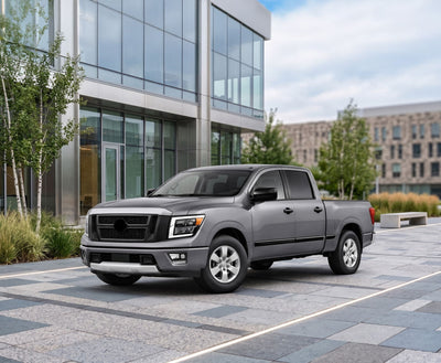 Trim Illusion MC6297BLK gloss black mirror covers for 2017-2024 Nissan TITAN - image 14