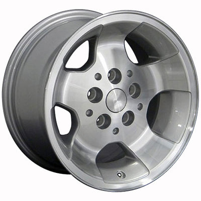 OE Wheels JP08 15x8 Gloss Silver Machined replica wheel