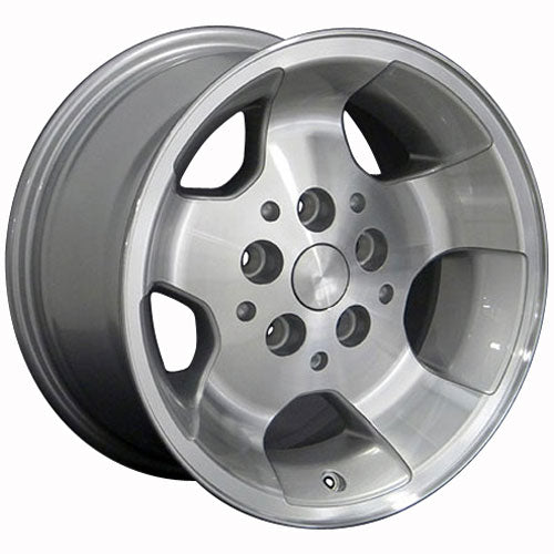 OE Wheels JP08 15x8 Gloss Silver Machined replica wheel