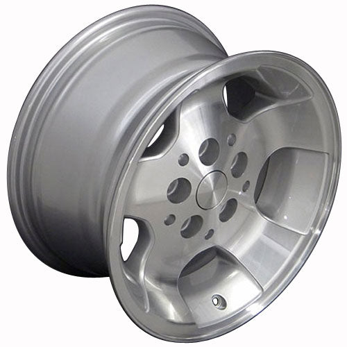 OE Wheels JP08 15x8 Gloss Silver Machined replica wheel