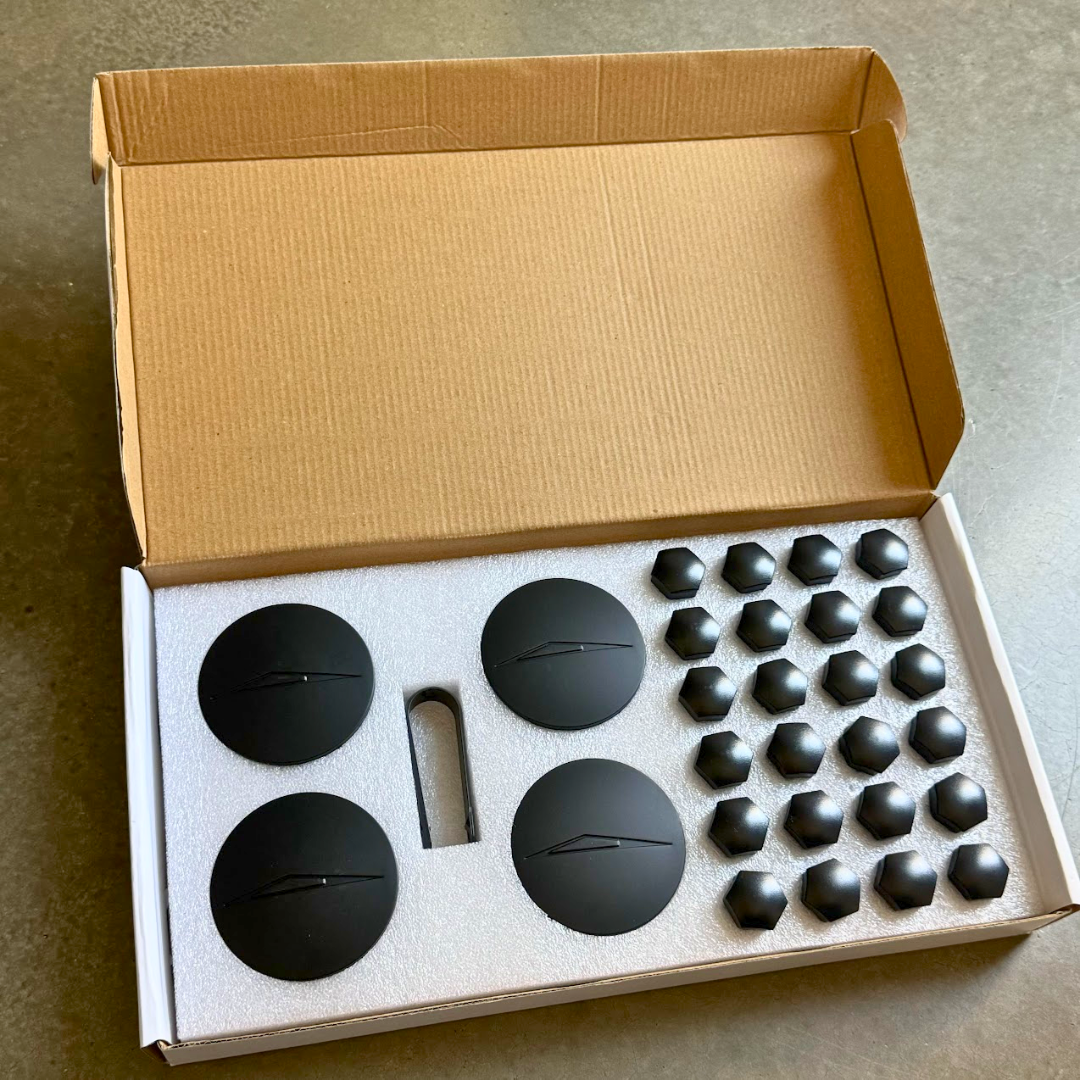 Wheel Center Caps & Lug Nut Covers for Cybertruck