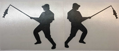 Premium Cast Matte Black Vinyl Lifestyle Decals