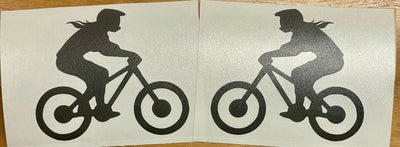 Premium Cast Matte Black Vinyl Lifestyle Decals