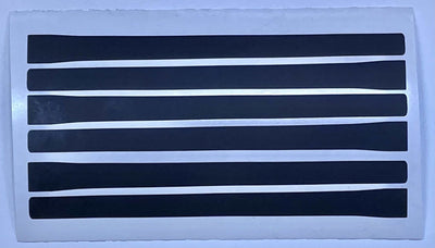 Premium Cast Vinyl Decal Inserts for 2019-2025 RAM 1500 Door Handles