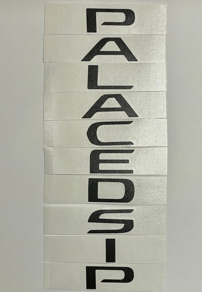 Premium Cast Vinyl Decal Letter Inlays for 2019-2025 Palisade Liftgate