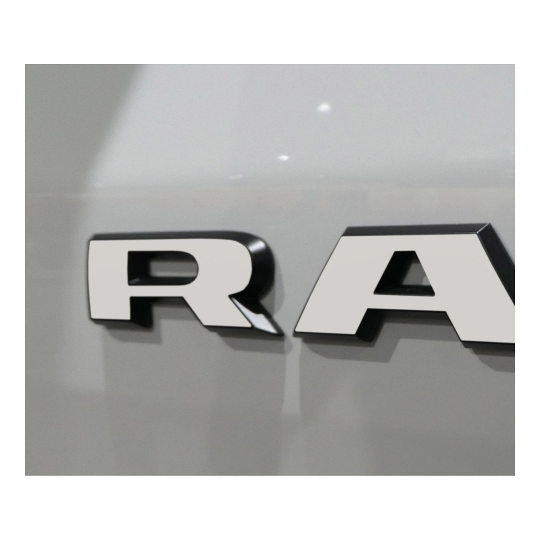 Premium Cast Vinyl Decal Letter Inlays for 2019-2025 RAM Doors