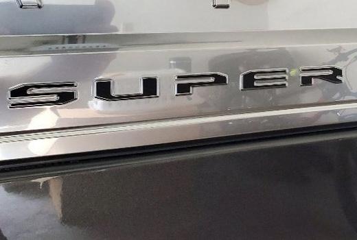 Premium Cast Vinyl Decal Letter Inserts for 2020-2025 SUPER DUTY Platinum Edition Tailgate