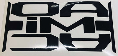 Premium Cast Vinyl Decal Letter Inserts for 2024-2025 Tacoma Tailgate