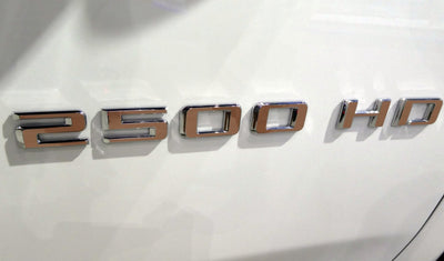 Premium Cast Vinyl Decals for 2020-2025 2500/3500HD Door Emblems