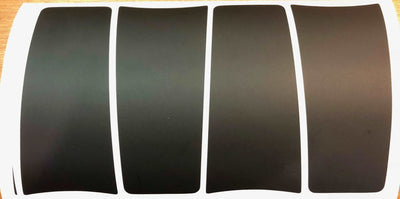 Premium Cast Vinyl Decal Inlays for 2017-2024 4Runner TRD Off Road Wheels x4