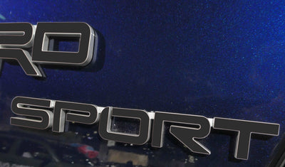 Premium Cast Vinyl Decal Letters for 2021-2024 4Runner TRD SPORT Emblems x2