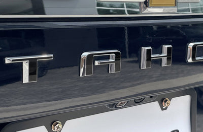 Premium Cast Vinyl Decal Letters for 2007-2025 Tahoe Door and Liftgate Emblems