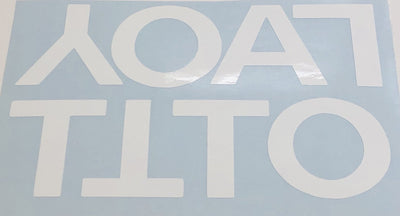 Premium Cast Vinyl Decal Letters for 1984-1989 4Runner Tailgate Bezel
