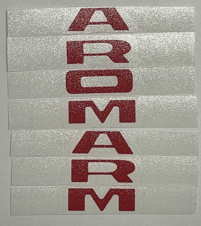 Premium Cast Vinyl Decal Letter Inlays for 2019-2025 RAM Dashboard