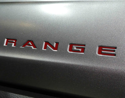 Premium Cast Vinyl Decal Letter Inserts for 2019-2023 Ranger Dashboard