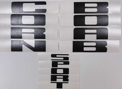 Premium Cast Vinyl Decal Letter Inlays for 2020-2025 Bronco Sport Tailgate