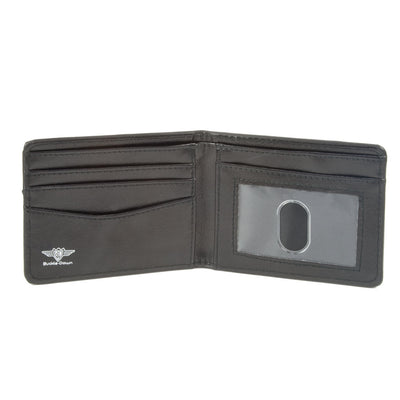 HEMI 426 Logo Bi-Fold Wallet - Orange Black