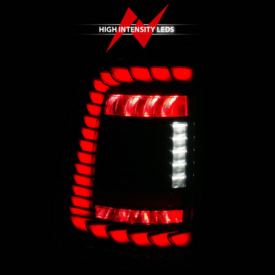 Ram 1500 19-24 Full LED Black Tail Lights w/ Sequential Signal (FOR FACTORY LED MODELS ONLY)