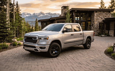 Trim Illusion DH6357BLK gloss black door handle covers for 2025-2026 Ram 1500 - image 14