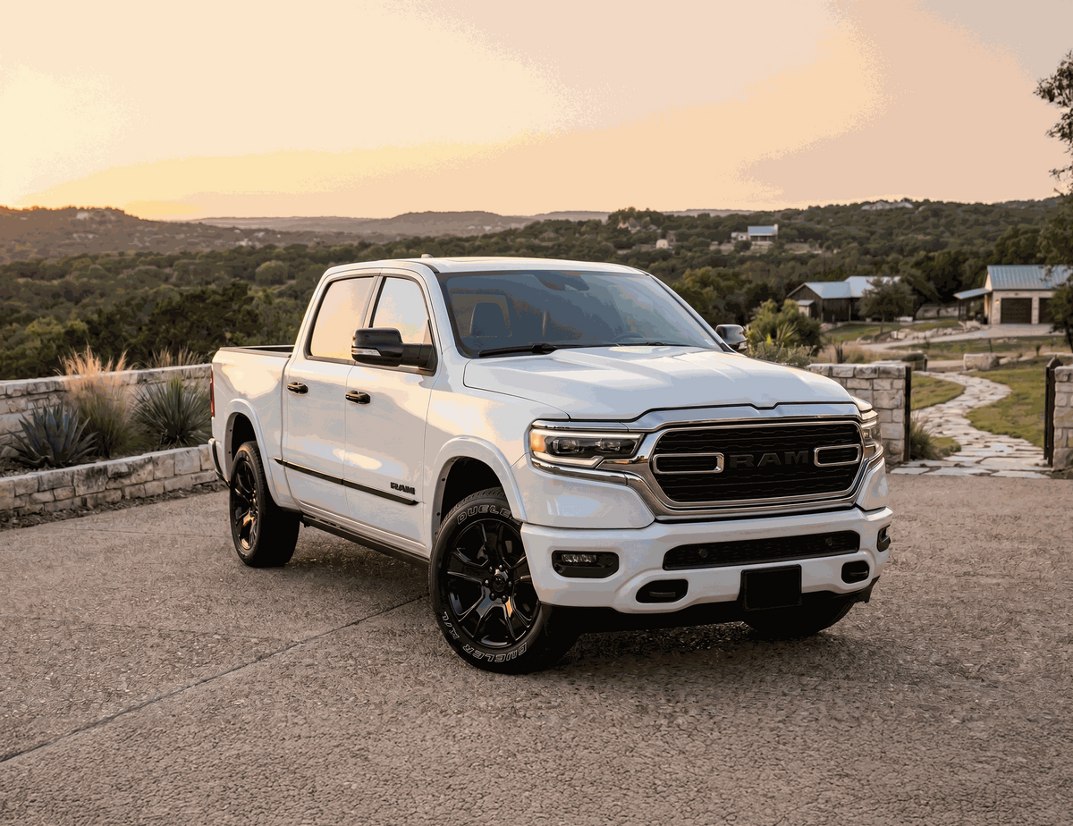 Trim Illusion LET802BLK gloss black lettering set for 2025-2026 Ram 1500 - image 14