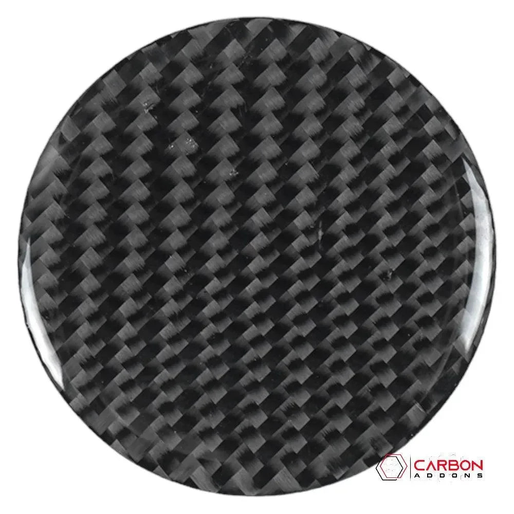 Real Carbon Fiber Center Console Panel Overlay for 2011-2020 Dodge Durango