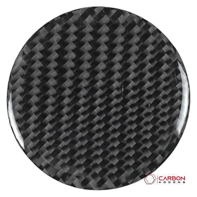 Real Carbon Fiber Key fob Cover for 2011-2023 Dodge Charger Challenger Durango Jeep Chrysler
