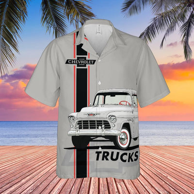 GM Chevrolet Vintage Pickup Men’s Hawaiian Shirt