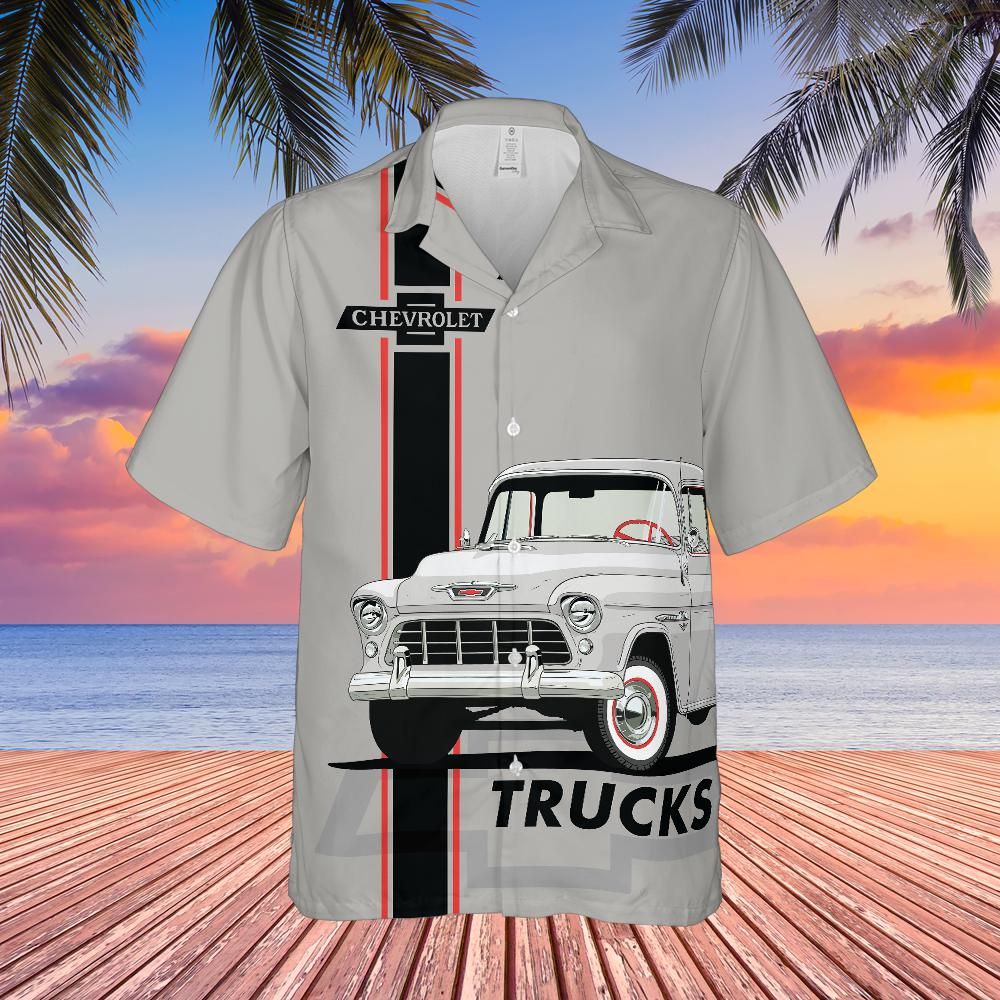 GM Chevrolet Vintage Pickup Men’s Hawaiian Shirt