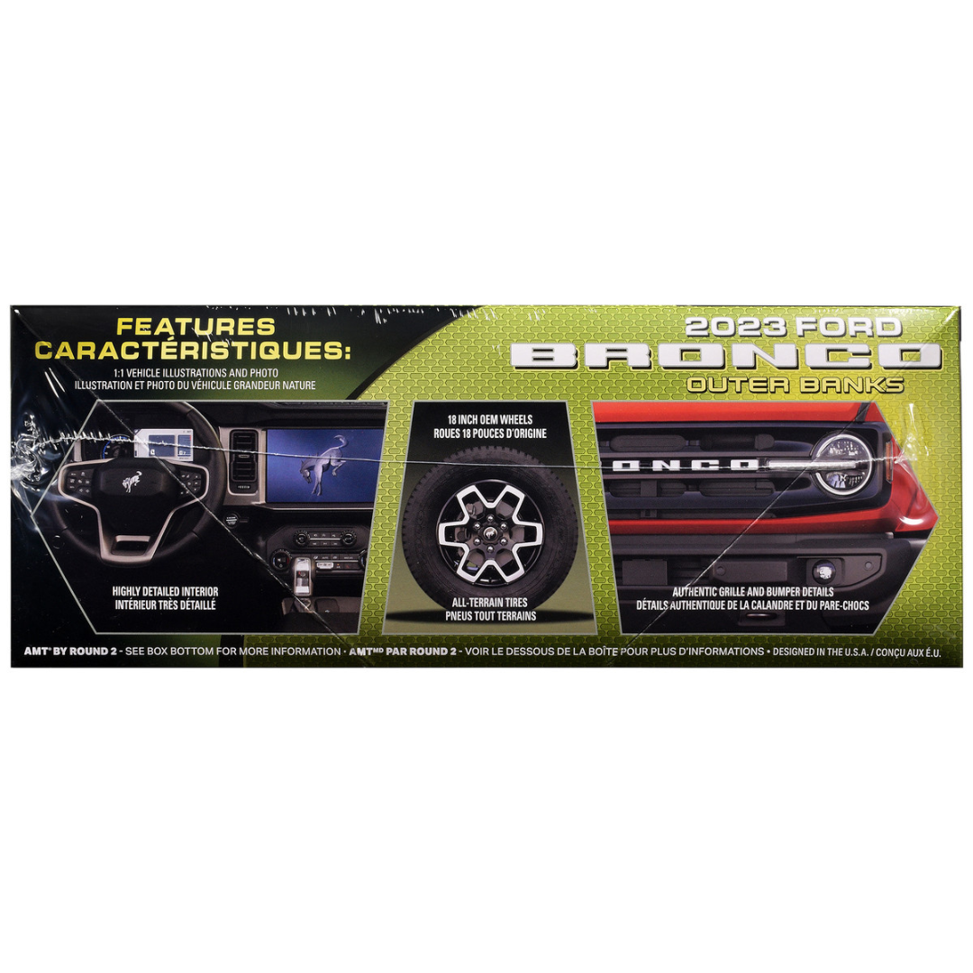 Skill 2 Model Kit 2023 Ford Bronco Outer Banks 1/25 Scale Model