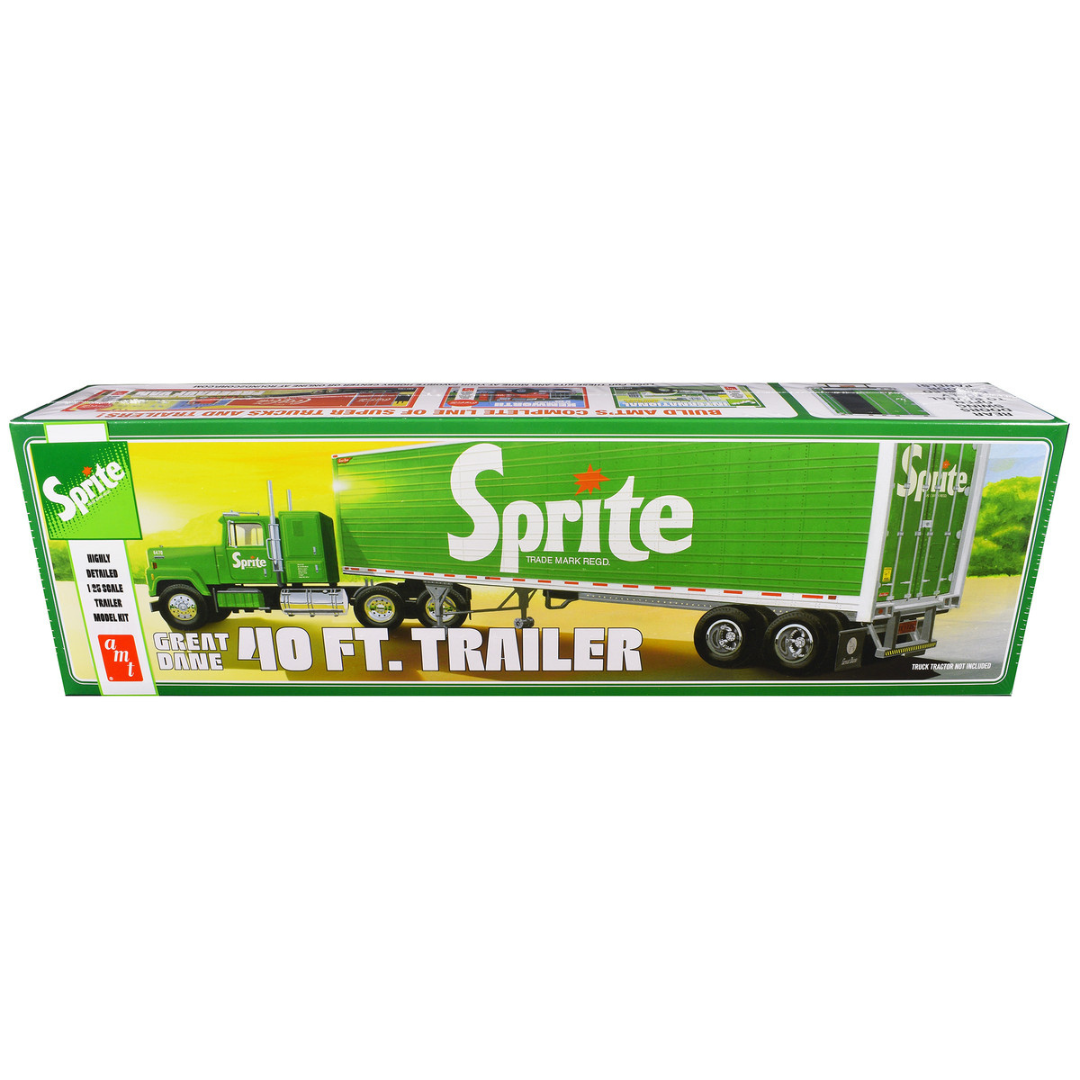 Skill 3 Model Kit Great Dane 40' Dry Goods Trailer "Sprite" 1/25 Scale Model