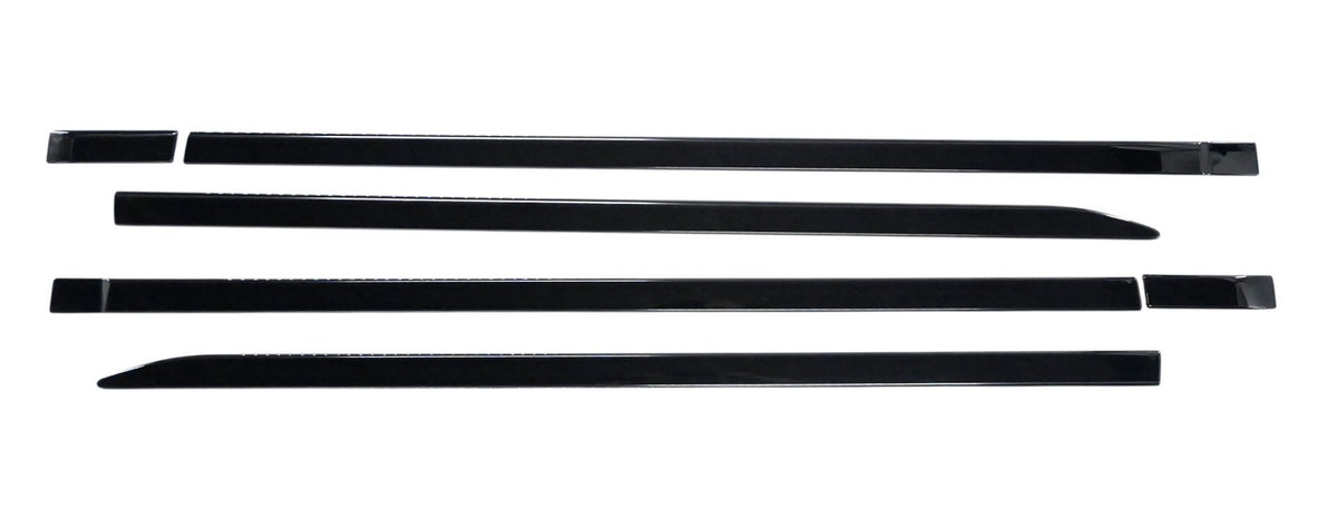 Trim Illusion SM6106BLK gloss black door molding set for 2019-2026 Ram 1500 - image 1
