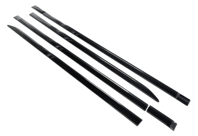 Trim Illusion SM6106BLK gloss black door molding set for 2019-2026 Ram 1500 - image 2
