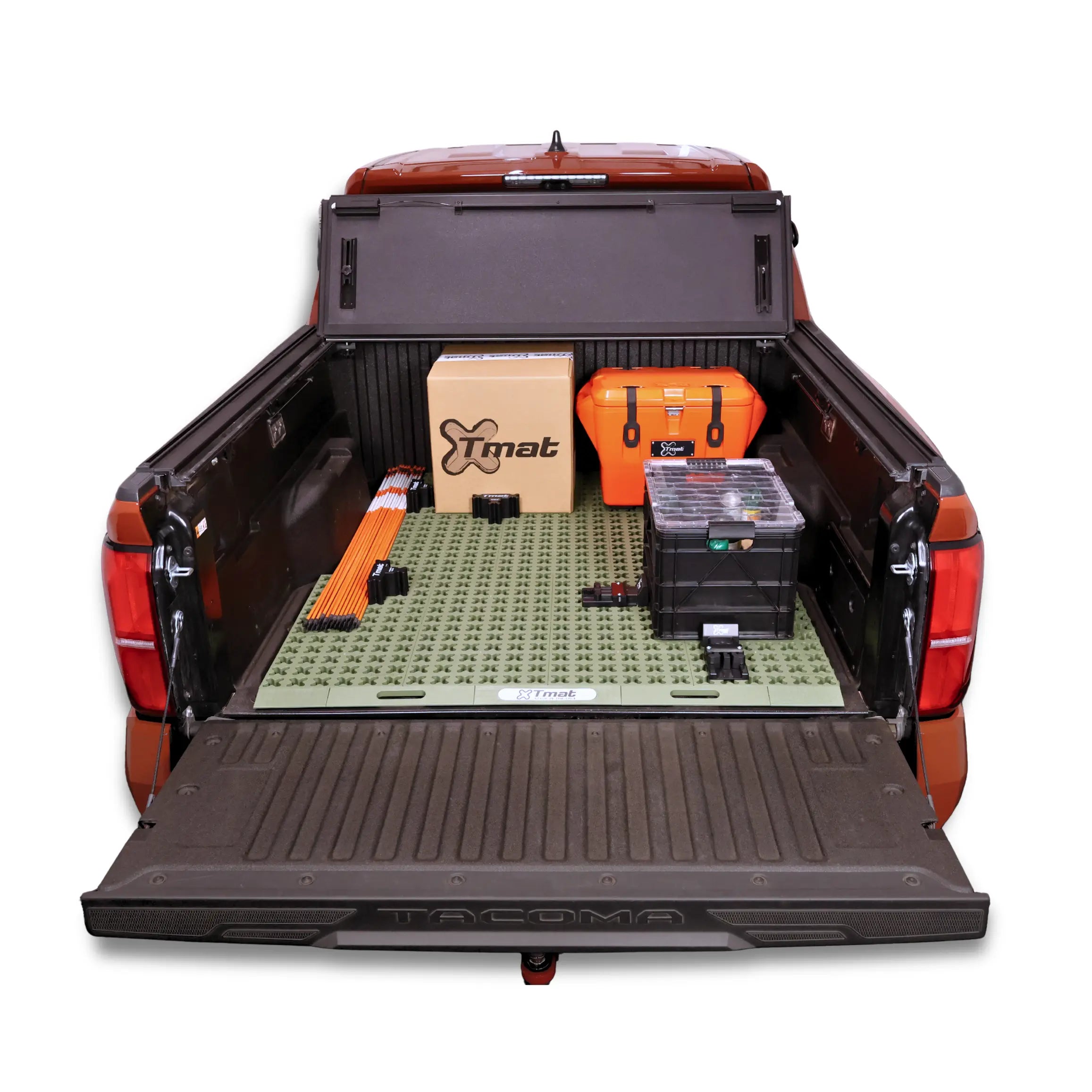 Tmat Compact Truck Bed Organizer Slide Out Mat | Universal Fit