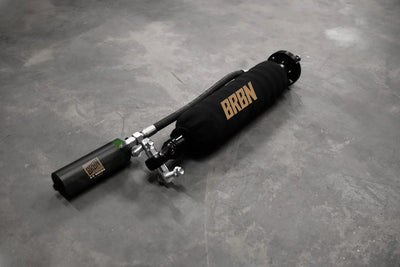 BRBN 19" Neoprene Coilover Covers for 2.5-3.0" Front Coilovers (Pair)