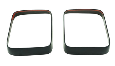 Trim Illusion TL6180BLK gloss black tail light bezel set for 2018-2023 Jeep Wrangler - image 1