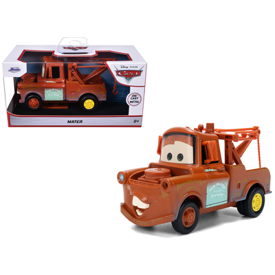 "Tow Mater" Tow Truck Brown (Rusted) "Cars" (2006) Movie "Hollywood Rides" Series 1/32 Diecast Model Car
