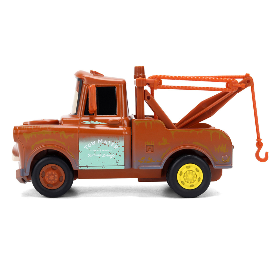 "Tow Mater" Tow Truck Brown (Rusted) "Cars" (2006) Movie "Hollywood Rides" Series 1/32 Diecast Model Car