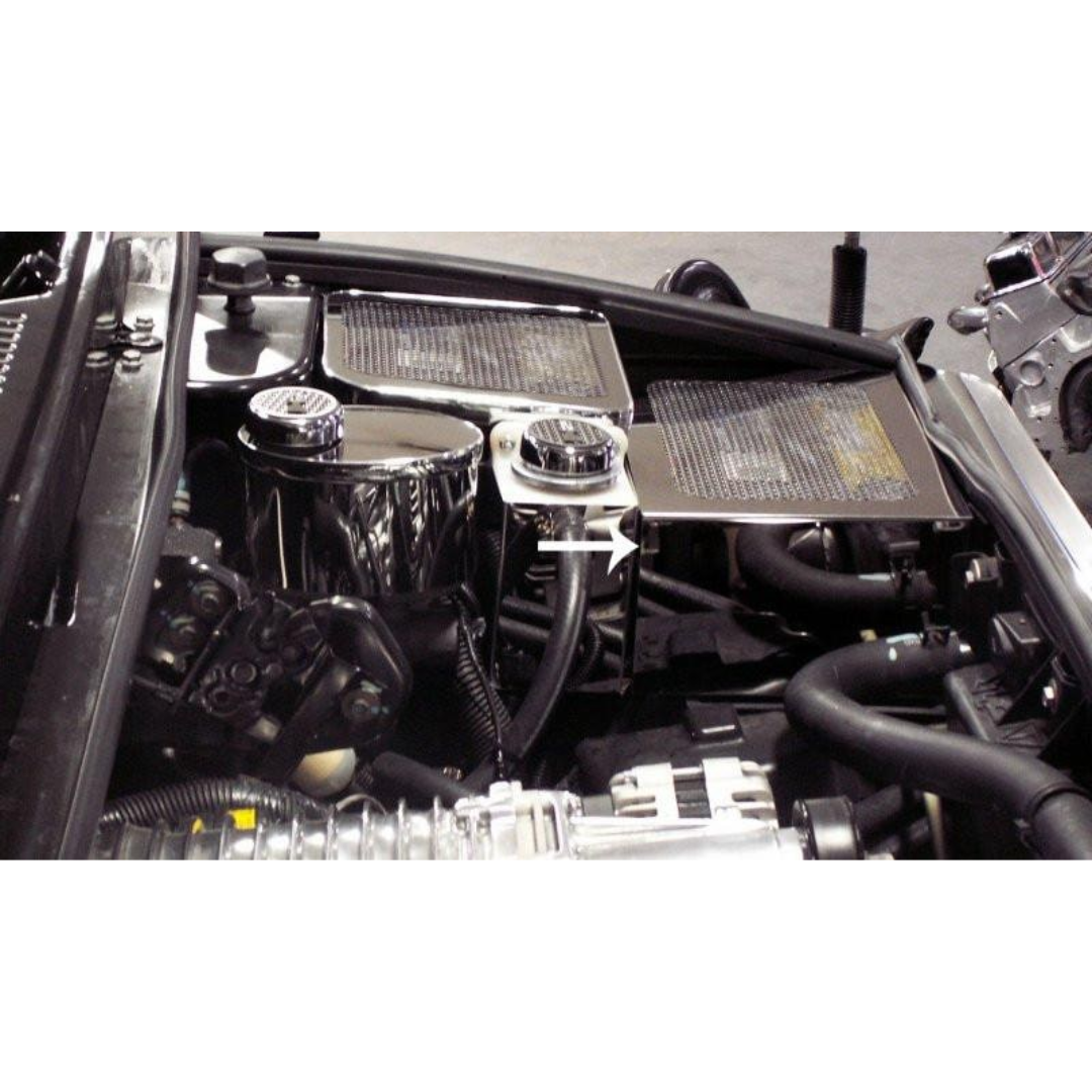 2003-2007 Hummer H2 - Battery Cover | Perforated Stainless Steel