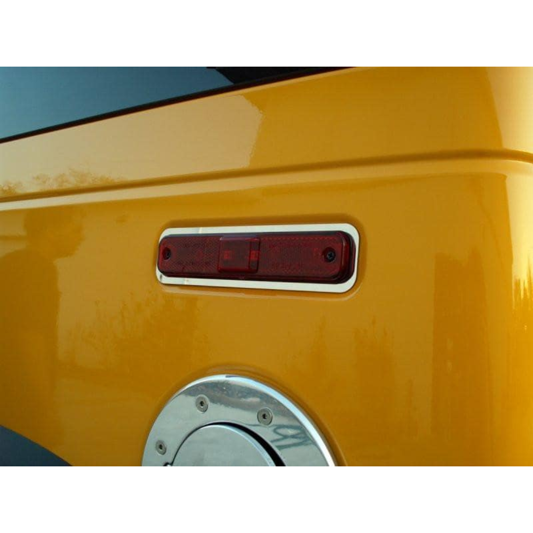 2003-2013 Hummer H2 - Marker Light Trim 4Pc | Polished Stainless Steel