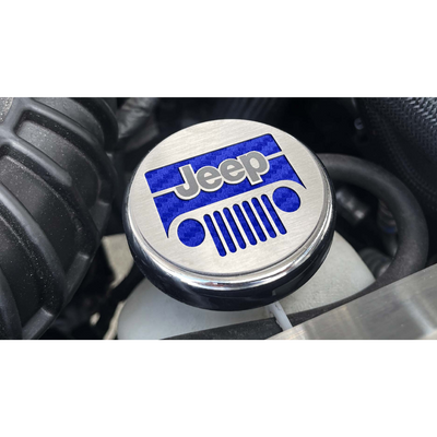 2007-2018 Jeep Wrangler JK - Jeep Logo Cap Set 5pc
