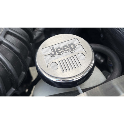 2007-2018 Jeep Wrangler JK - Jeep Logo Cap Set 5pc