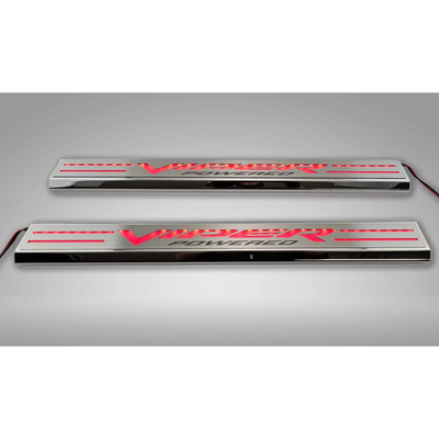 Dodge Ram SRT-10 Red LED Illuminated Door Sills