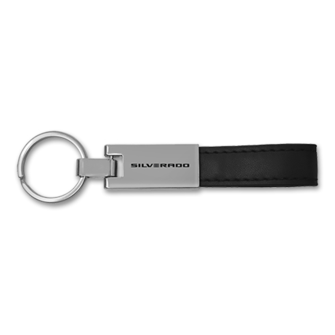 SILVERDO EV LEATHER LOOP STRAP KEY TAG