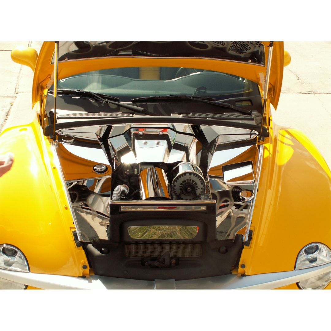 SSR Inner Fender Covers Polished 2005-2006 Hood Struts