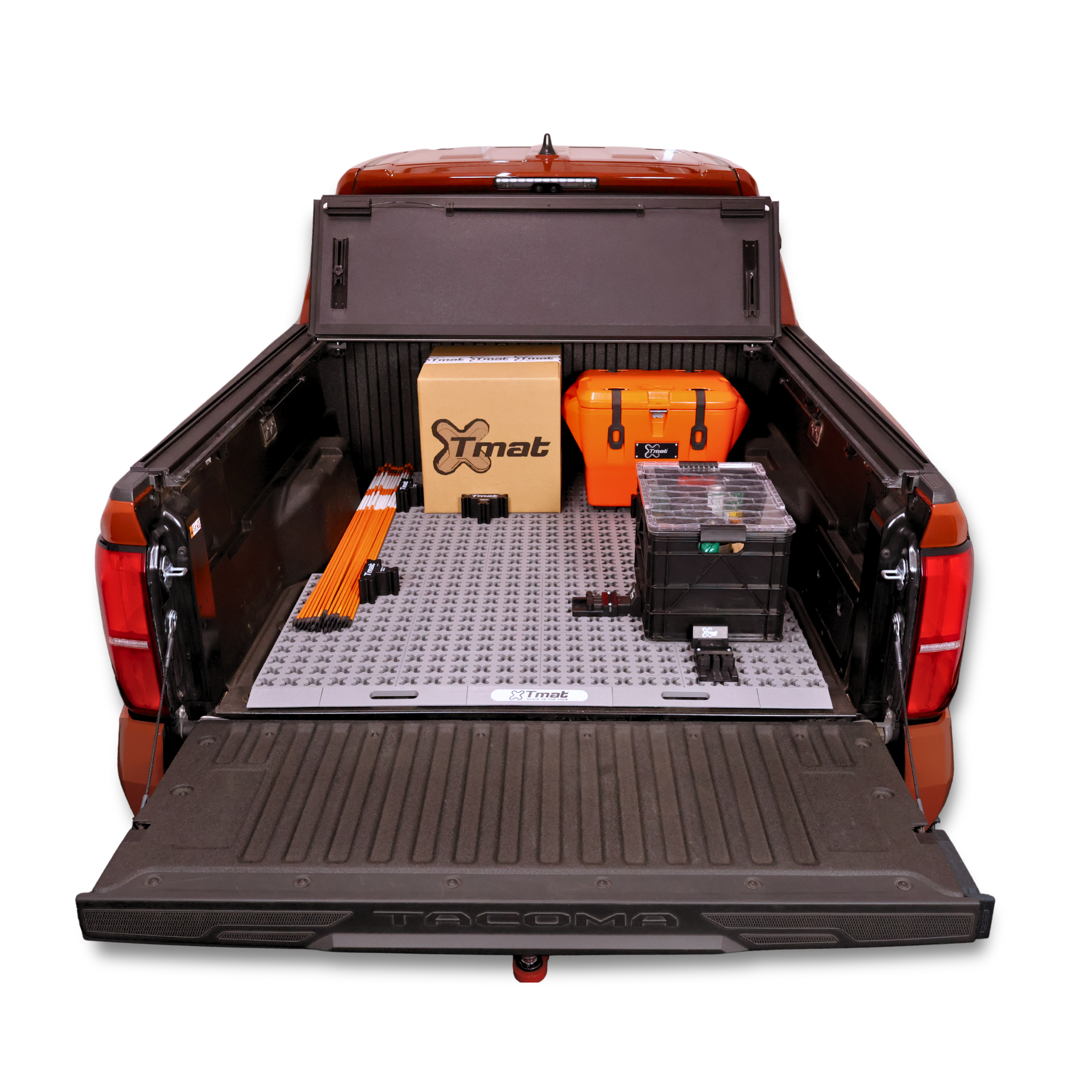 Tmat Compact Truck Bed Organizer Slide Out Mat | Universal Fit