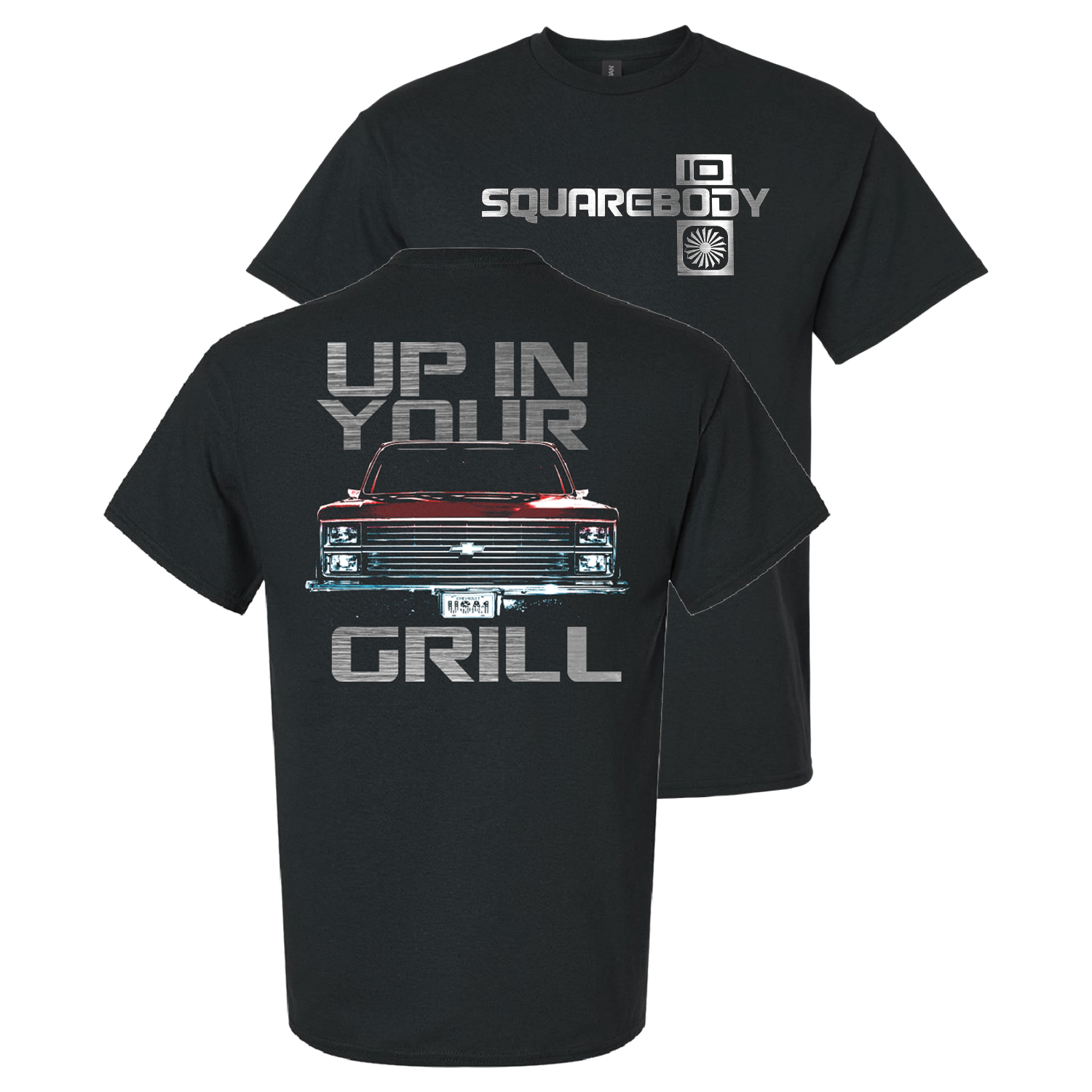 Up in Your Grill Squarebody T-Shirt – Black