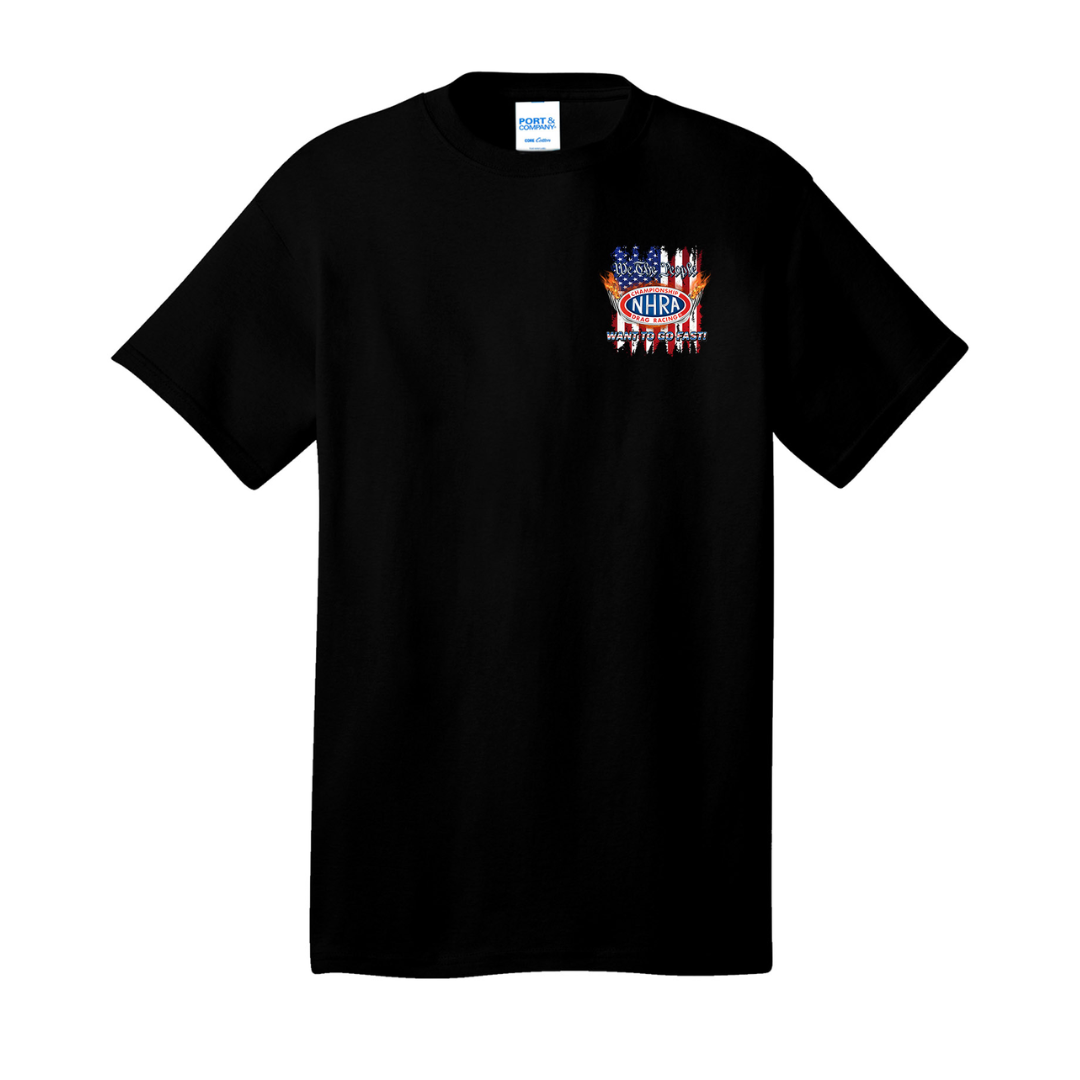 We The People American Flag NHRA T-Shirt